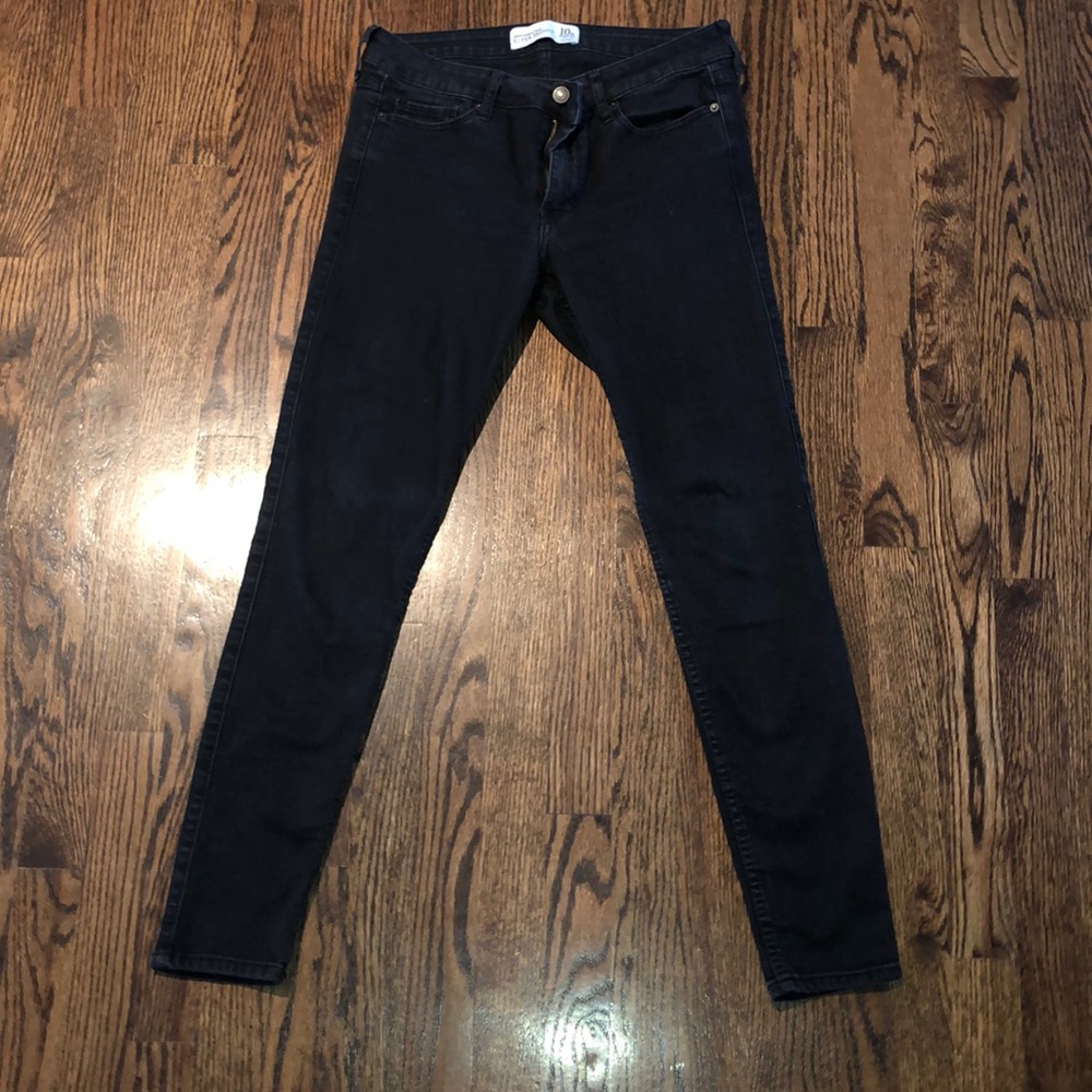 Black Abercrombie Skinny Jeans